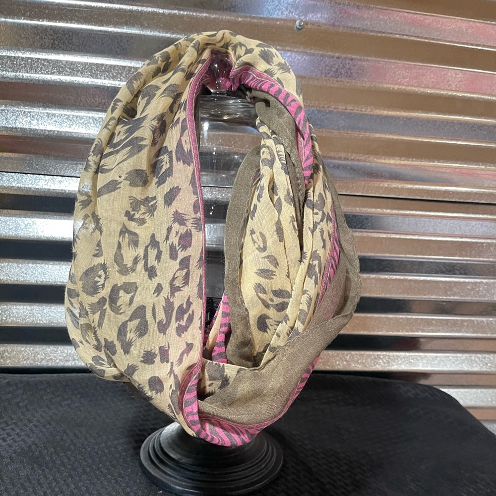 Scarf - Infinity - Animal Print
